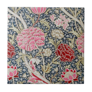 Altes Blumenmuster, William Morris Fliese