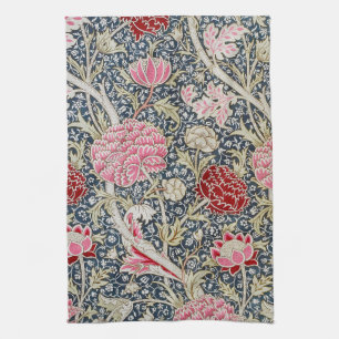Altes Blumenmuster, William Morris Geschirrtuch