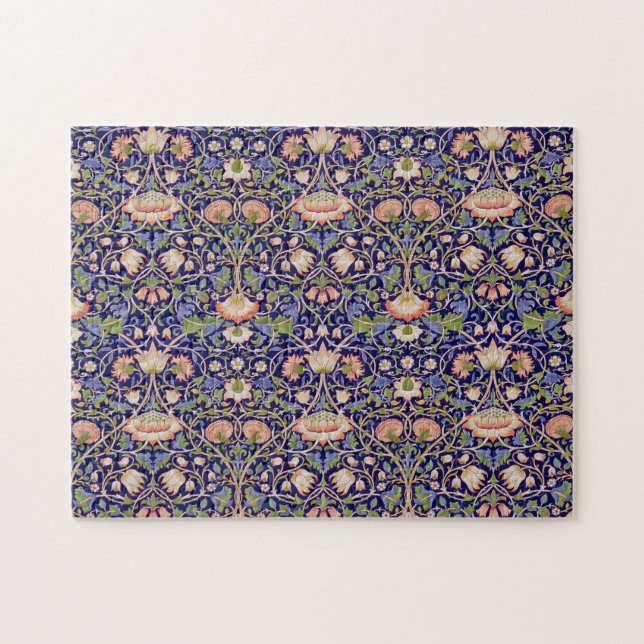 Altes Blumenmuster, William Morris Puzzle (Horizontal)