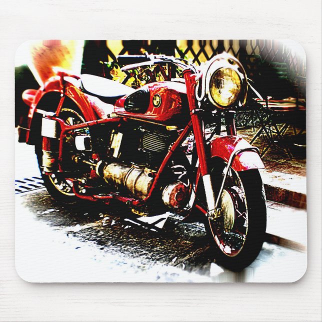 Altes bmw moterbike mousepad (Vorne)