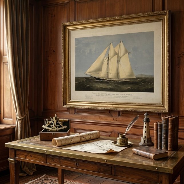 Altes Boot Vintage Poster Wine tasting in der Fatt (Von Creator hochgeladen)