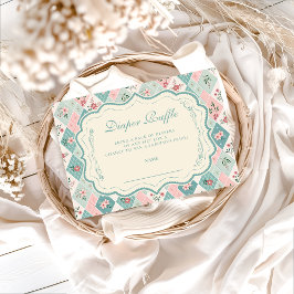 Altes Botanischer Garten Windel-Raffle Begleitkarte