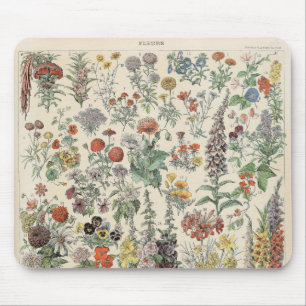 Altes Botanisches Muster Mousepad