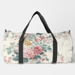 Altes Bouquet mit Charme Duffle Bag