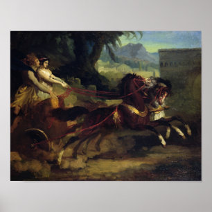 Altes Chariot-Rennen Poster