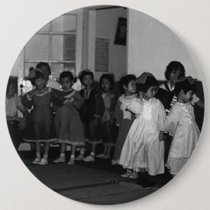 Altes China Shanghai Kinderbetreuung 1970 Button