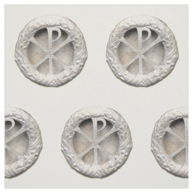 Altes Chirho-Zeichen Stoff (Muster)