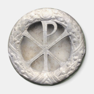 Altes Christogram Magnet