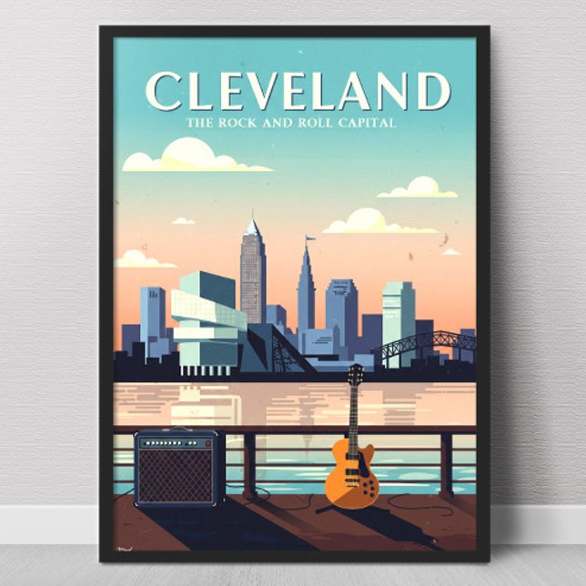 Altes Cleveland Ohio Poster (Von Creator hochgeladen)