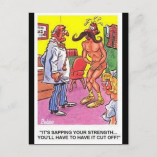 Altes Comic Postkarte -