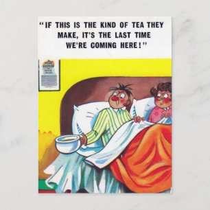 Altes Comic Postkarte