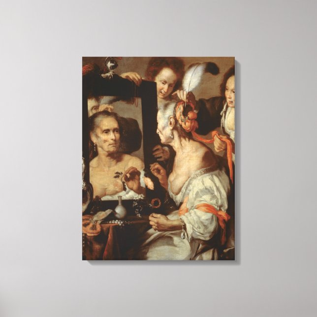 Altes Coquette Leinwanddruck (Vorderseite)