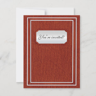 Altes Coverbuch Hochzeit Einladung