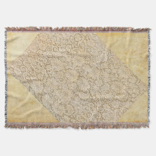 Altes Crochet Lace Floral Pattern + Ihre Ideen Decke