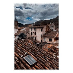 Altes Dachfensterposter  Poster