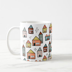 altes Dorf Kaffeetasse
