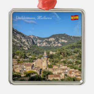 Altes Dorf Valldemossa - Mallorca, Spanien Ornament Aus Metall