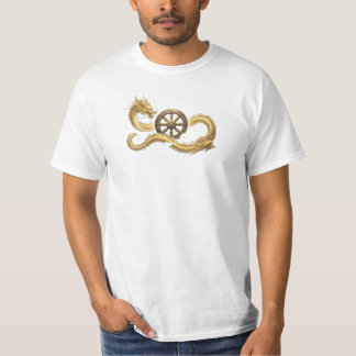 Altes Drache und Dhamma-Rad Herren T-Shirt - Hi