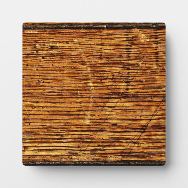 Altes Eichenholz Fotoplatte (Vorderseite)