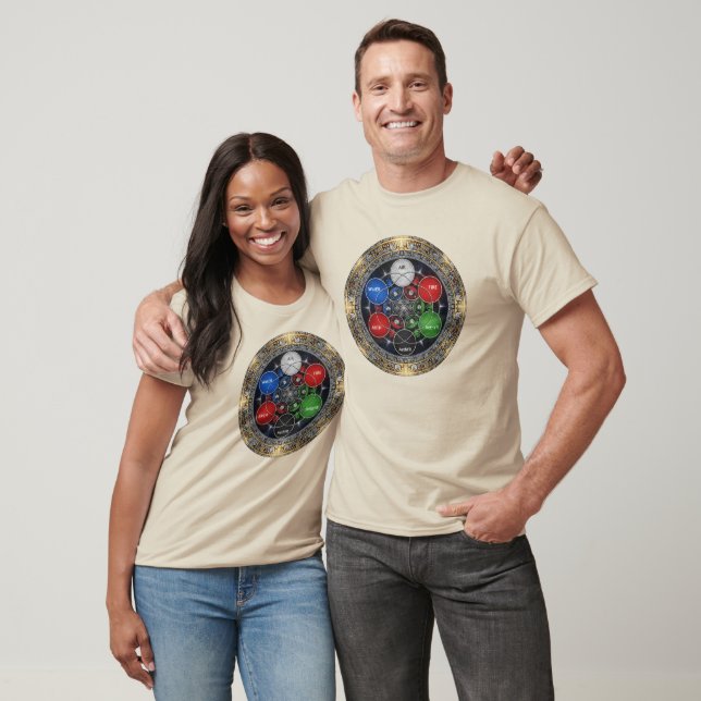 Altes Elementdiagramm Starkey Magic T-Shirt (Unisex)