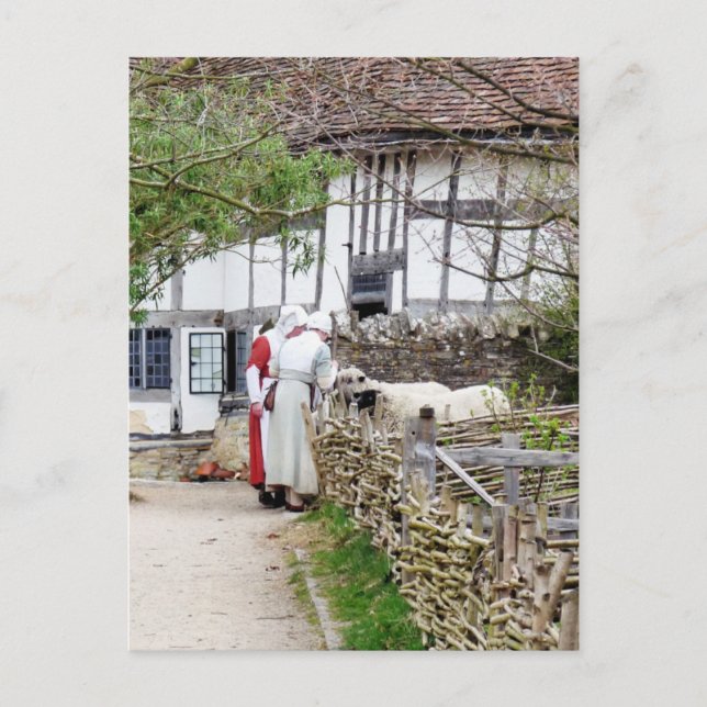 ALTES ENGLAND POSTKARTE (Vorderseite)