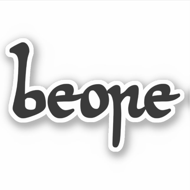 Altes englisches Bier Aufkleber (Vorderseite)