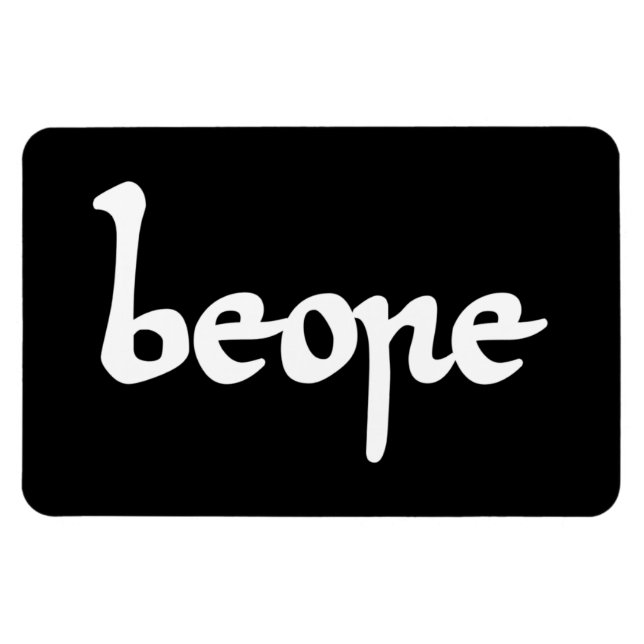 Altes englisches Bier Magnet (Horizontal)