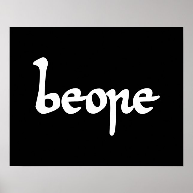 Altes englisches Bier Poster (Vorne)