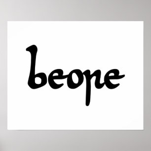 Altes englisches Bier Poster