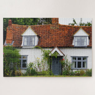 Altes englisches Landhaus rustikales Gebäude Puzzle