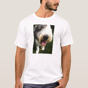 Altes englisches Schäferhund-Shirt - große Nase T-Shirt