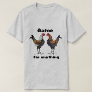 Altes englisches Spiel-Zwerghuhn-T-Shirt T-Shirt