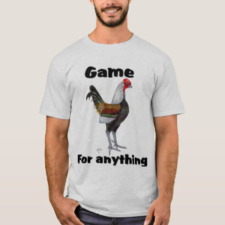 Altes englisches Spiel-Zwerghuhn-T-Shirt T-Shirt
