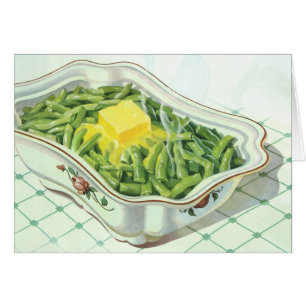 Altes Essen, Grüne Bohnenauflauf mit Butter
