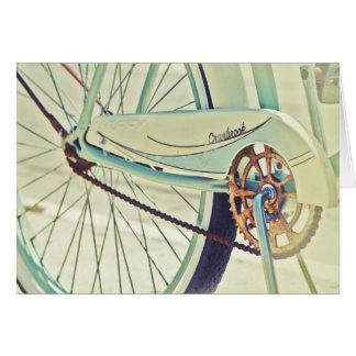 Altes Fahrrad auf Bürgersteig