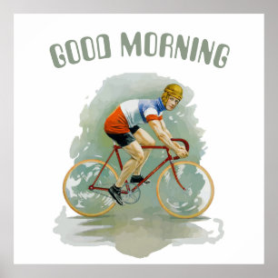 Altes Fahrrad, fügen Sie Text Poster