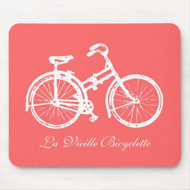 Altes Fahrrad Mousepad (Vorne)