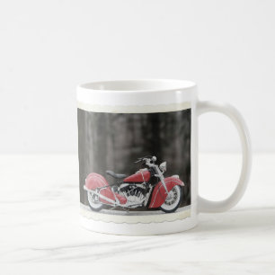 Altes Farbmotorrad-Foto Tasse