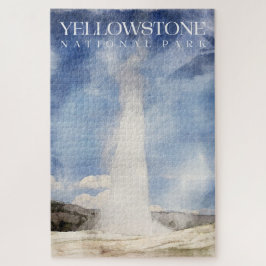 Altes Fechtpuzzle, Yellowstone 20"x30" Puzzle