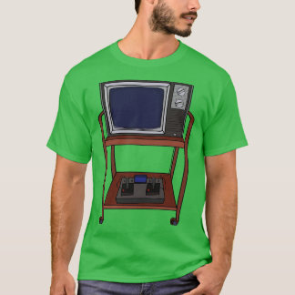 Altes Fernsehen und Videospiel T-Shirt