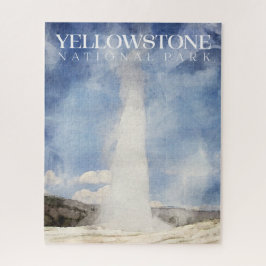 Altes Feurpuzzle, Yellowstone-Puzzle Puzzle