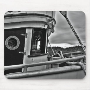Altes Fischerboot Forecabin Mousepad