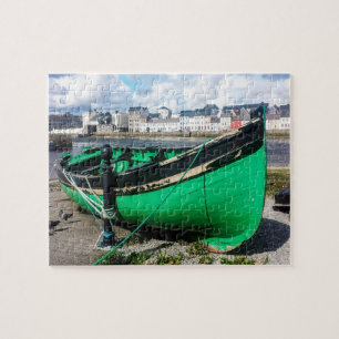 Altes Fischerboot Galway Irland. Puzzle