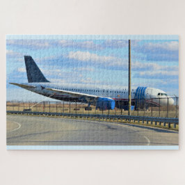 Altes Flugzeug Puzzle