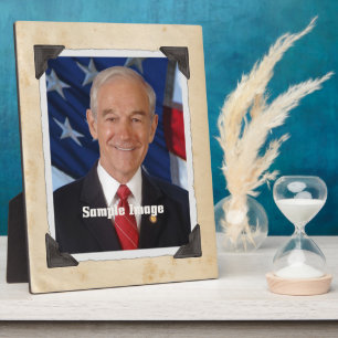 Altes Foto Art Frame Plaque Fotoplatte