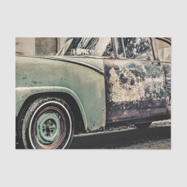 Altes Foto Seidenpapier (Vorderseite)