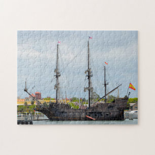 Altes Galleon Schiff Florida. Puzzle