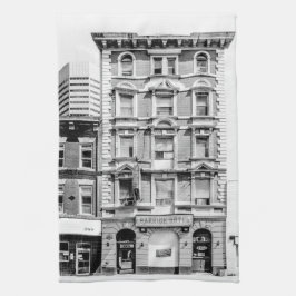 Altes Garrick Hotel Geschirrtuch