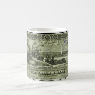 Altes Geld - 1896 $1 Tasse