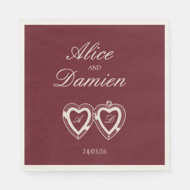Altes Geld Elegantes Cocktailserviett Serviette